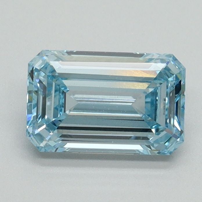 Loose Diamond - EMERALD 1.02ct Fancy Intense Blue VVS2: Loose Diamond - EMERALD 1.02ct Fancy Intense Blue VVS2 Source: This is a real non-mined Diamond that has been grown in a lab Shape: EMERALD Carats: 1.02 Color: Fancy Intense Blue Certification: IGI Vi