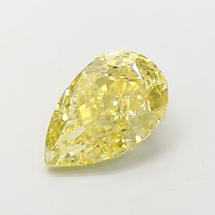 Loose Diamond - PEAR 1.62ct Fancy Intense Yellow VS1: Loose Diamond - PEAR 1.62ct Fancy Intense Yellow VS1 Source: This is a real non-mined Diamond that has been grown in a lab Shape: PEAR Carats: 1.62 Color: Fancy Intense Yellow Certification: IGI