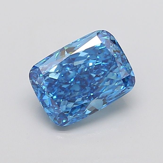 Loose Diamond - CUSHION MODIFIED 2.71ct Fancy Vivid Blue VS1 (1 of 1)