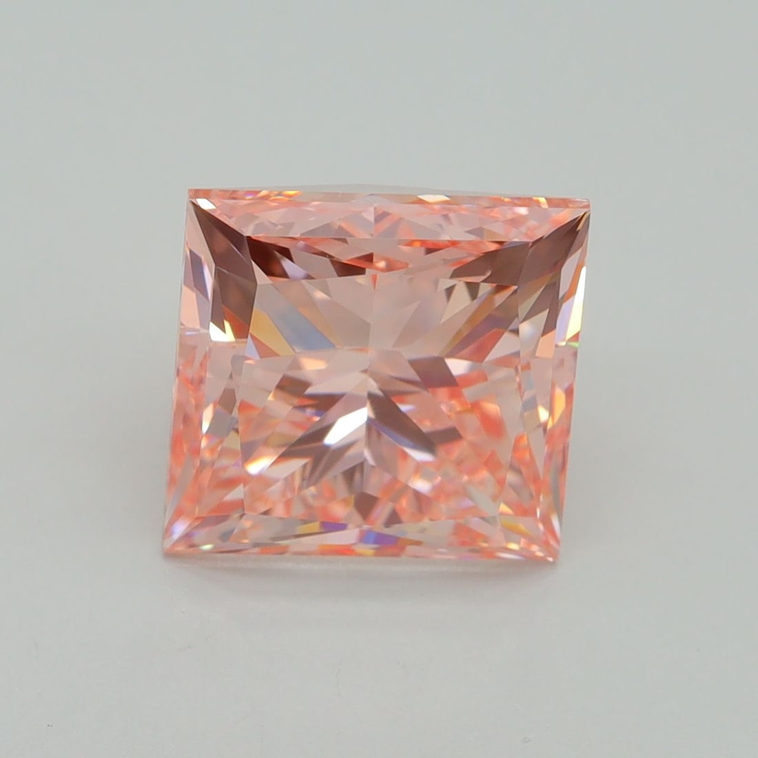 Loose Diamond - PRINCESS 5.01ct Fancy Intense Pink VS1 (1 of 1)