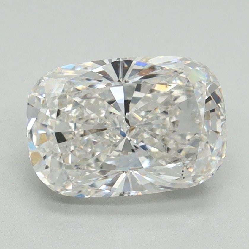 Loose Diamond - CUSHION MODIFIED 2.01ct F VS2: Loose Diamond - CUSHION MODIFIED 2.01ct F VS2 Source: This is a real non-mined Diamond that has been grown in a lab Shape: CUSHION MODIFIED Carats: 2.01 Color: F Clarity: VS2 Certification: GSI