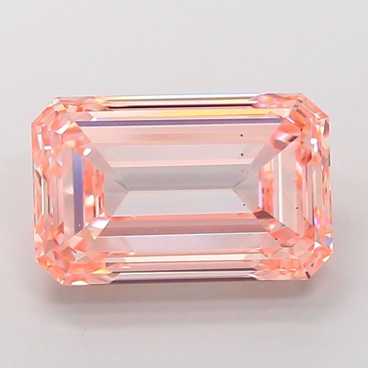 Loose Diamond - EMERALD 5.02ct Fancy Intense Pink VS2: Loose Diamond - EMERALD 5.02ct Fancy Intense Pink VS2 Source: This is a real non-mined Diamond that has been grown in a lab Shape: EMERALD Carats: 5.02 Color: Fancy Intense Pink Certification: IGI Vid