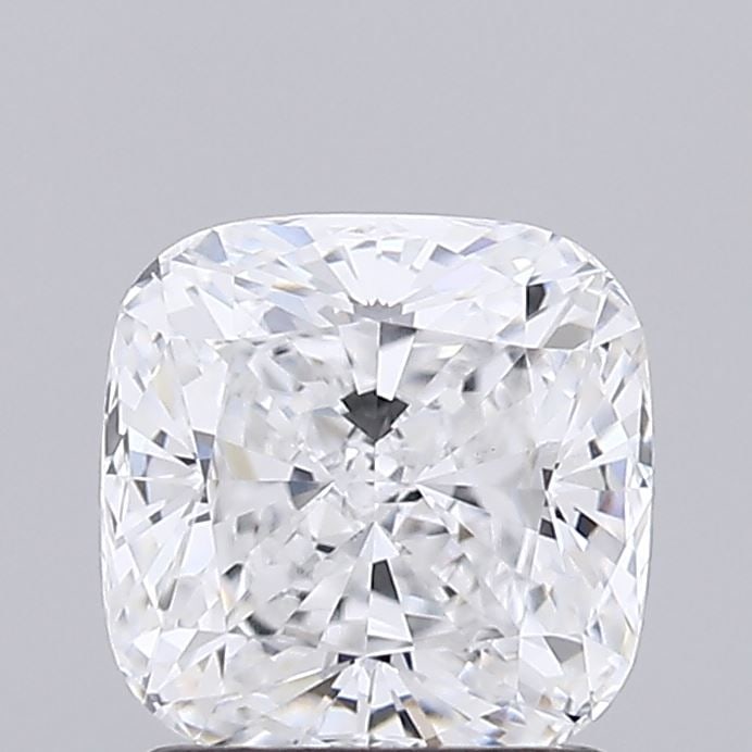 Loose Diamond - CUSHION MODIFIED 1.46ct D VVS2: Loose Diamond - CUSHION MODIFIED 1.46ct D VVS2 Source: This is a real non-mined Diamond that has been grown in a lab Shape: CUSHION MODIFIED Carats: 1.46 Color: D Clarity: VVS2 Certification: IGI
