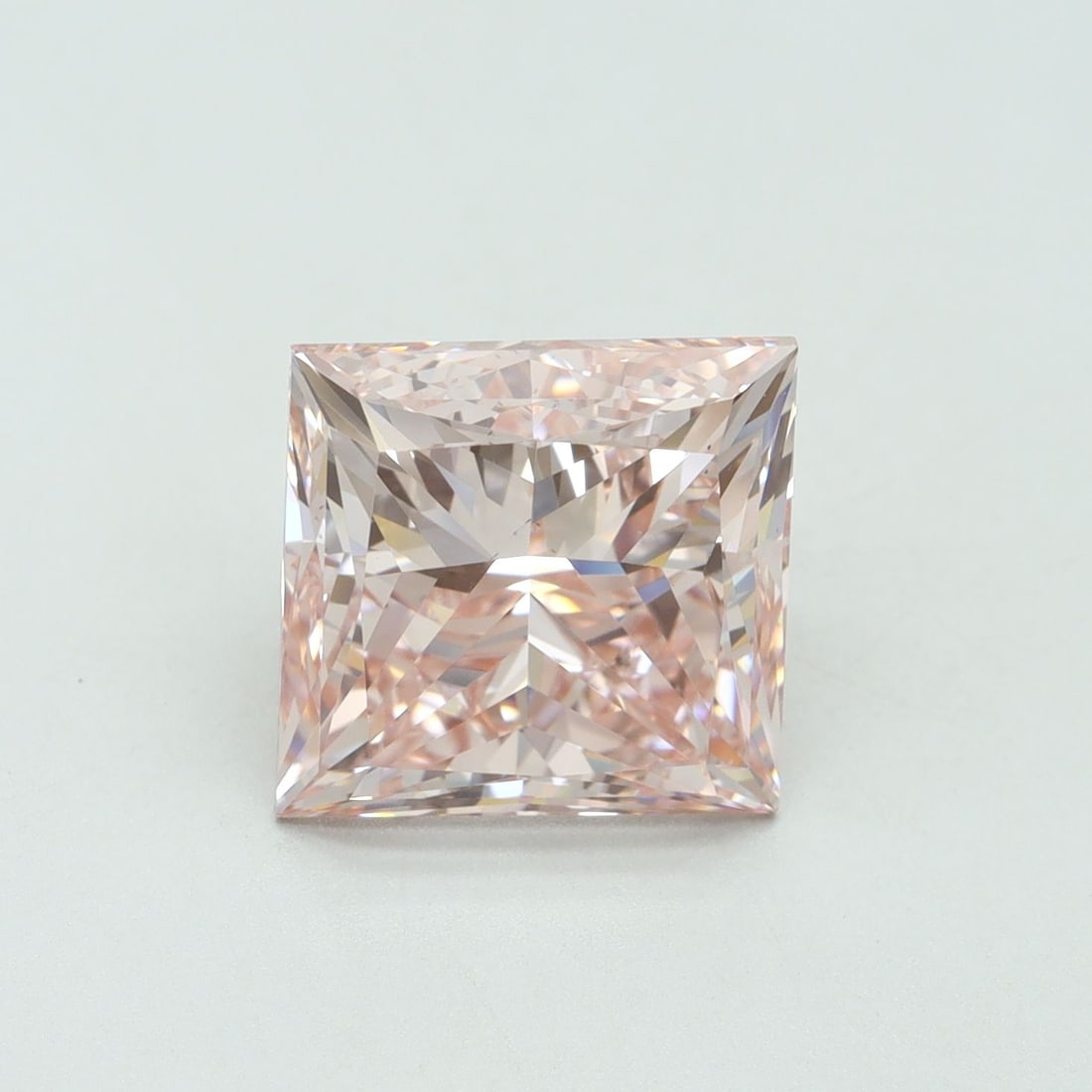 Loose Diamond - PRINCESS 5.01ct Fancy Intense Pink VS2: Loose Diamond - PRINCESS 5.01ct Fancy Intense Pink VS2 Source: This is a real non-mined Diamond that has been grown in a lab Shape: PRINCESS Carats: 5.01 Color: Fancy Intense Pink Certification: IGI V