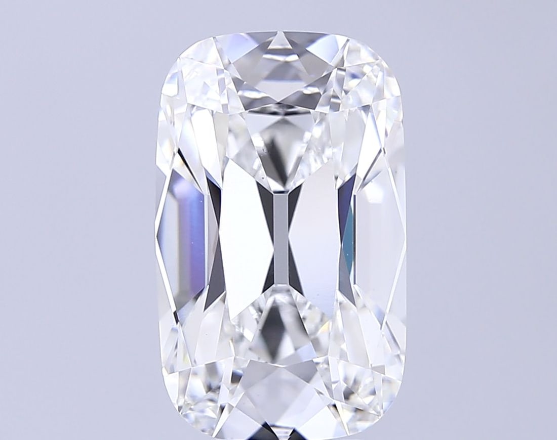 Loose Diamond - CUSHION BRILLIANT 6.02ct E VS1: Loose Diamond - CUSHION BRILLIANT 6.02ct E VS1 Source: This is a real non-mined Diamond that has been grown in a lab Shape: CUSHION BRILLIANT Carats: 6.02 Color: E Clarity: VS1 Certification: IGI Vide