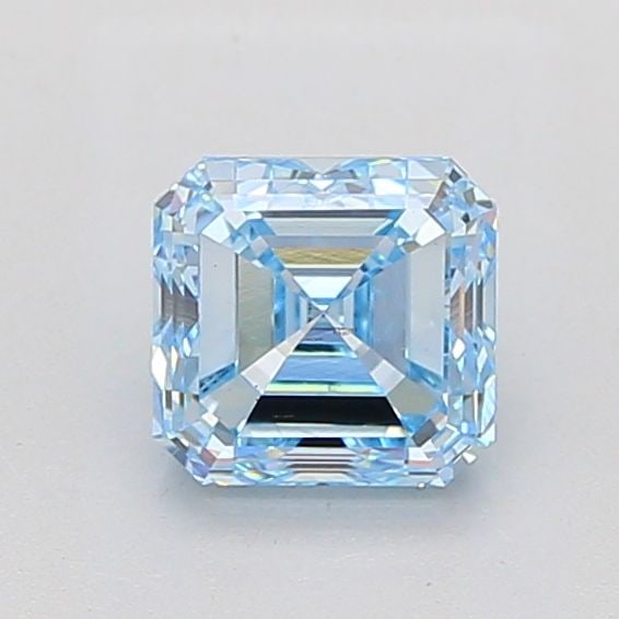 Loose Diamond - ASSCHER 1.5ct Fancy Vivid Blue VS2: Loose Diamond - ASSCHER 1.5ct Fancy Vivid Blue VS2 Source: This is a real non-mined Diamond that has been grown in a lab Shape: ASSCHER Carats: 1.5 Color: Fancy Vivid Blue Certification: IGI Video: