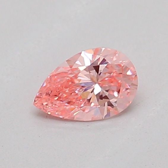 Loose Diamond - PEAR 0.18ct Fancy Vivid Pink VS1: Loose Diamond - PEAR 0.18ct Fancy Vivid Pink VS1 Source: This is a real non-mined Diamond that has been grown in a lab Shape: PEAR Carats: 0.18 Color: Fancy Vivid Pink Certification: IGI The Diamond