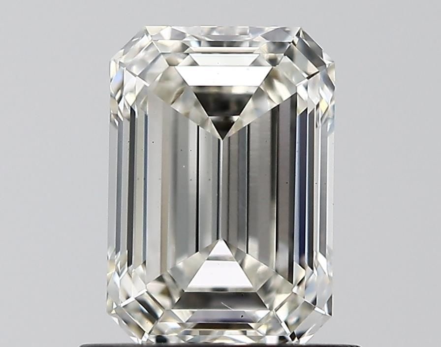 Loose Diamond - EMERALD 0.93ct H VS1: Loose Diamond - EMERALD 0.93ct H VS1 Source: This is a real non-mined Diamond that has been grown in a lab Shape: EMERALD Carats: 0.93 Color: H Clarity: VS1 Certification: IGI Video: Video Link The