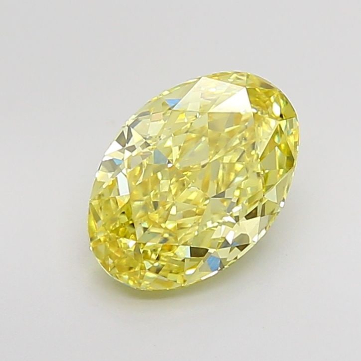 Loose Diamond - OVAL 3.34ct Fancy Intense Yellow VS1 (1 of 1)