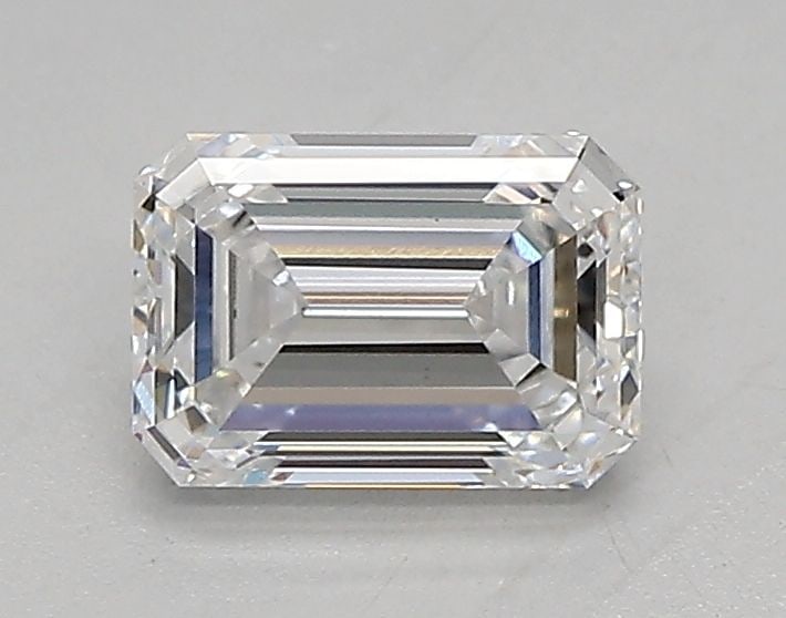Loose Diamond - EMERALD 0.8ct D VVS2: Loose Diamond - EMERALD 0.8ct D VVS2 Source: This is a real non-mined Diamond that has been grown in a lab Shape: EMERALD Carats: 0.8 Color: D Clarity: VVS2 Certification: IGI Video: Video Link The