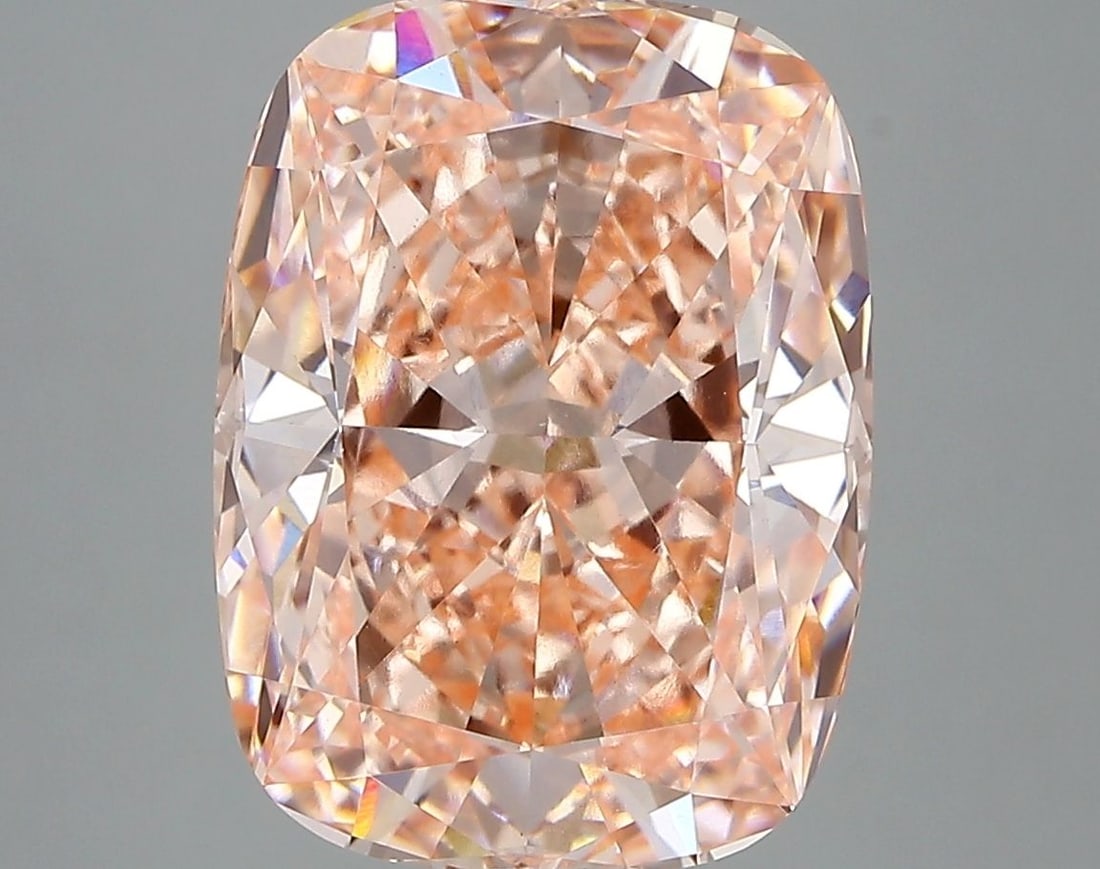 Loose Diamond - CUSHION MODIFIED 6.28ct Fancy Intense Pink VS1 (1 of 1)