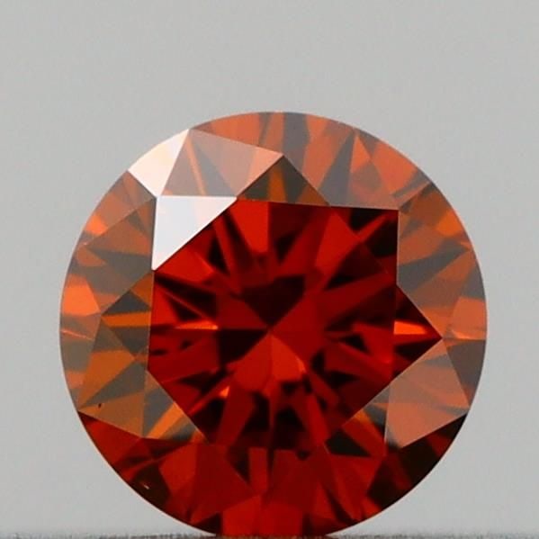 Loose Diamond - ROUND 0.17ct Fancy Deep Orange VS2 (1 of 1)
