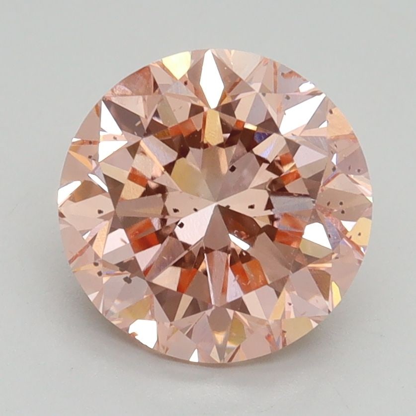 Loose Diamond - ROUND 2.5ct Fancy Intense Pink SI2: Loose Diamond - ROUND 2.5ct Fancy Intense Pink SI2 Source: This is a real non-mined Diamond that has been grown in a lab Shape: ROUND Carats: 2.5 Color: Fancy Intense Pink Certification: IGI Video: