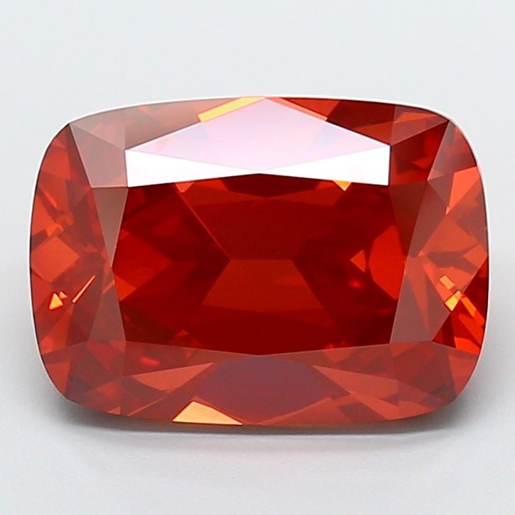 Loose Diamond - CUSHION BRILLIANT 7.03ct Fancy Vivid Red VVS2: Loose Diamond - CUSHION BRILLIANT 7.03ct Fancy Vivid Red VVS2 Source: This is a real non-mined Diamond that has been grown in a lab Shape: CUSHION BRILLIANT Carats: 7.03 Color: Fancy Vivid Red Certifi