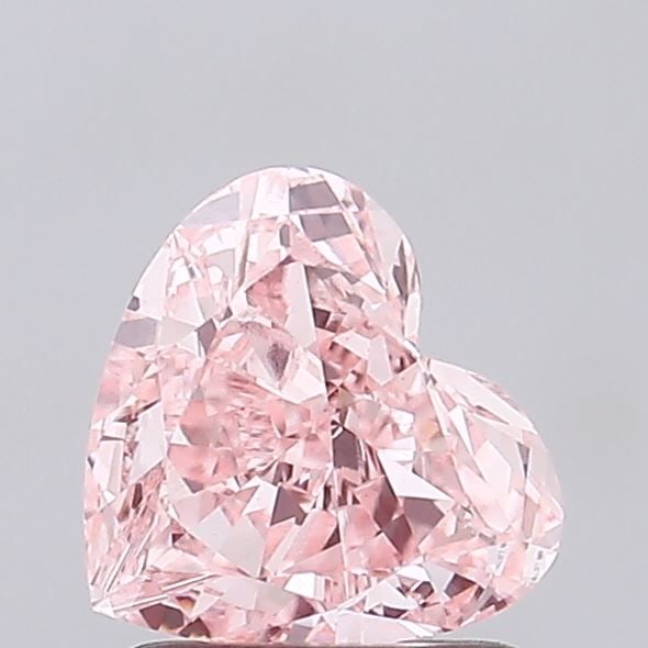 Loose Diamond - HEART 1.25ct Fancy Vivid Pink VVS2: Loose Diamond - HEART 1.25ct Fancy Vivid Pink VVS2 Source: This is a real non-mined Diamond that has been grown in a lab Shape: HEART Carats: 1.25 Color: Fancy Vivid Pink Certification: IGI Video: