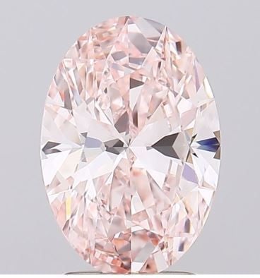 Loose Diamond - OVAL 2.57ct Pink VS1: Loose Diamond - OVAL 2.57ct Pink VS1 Source: This is a real non-mined Diamond that has been grown in a lab Shape: OVAL Carats: 2.57 Color: Pink Certification: NONE Video: Video Link The Diamond Depot