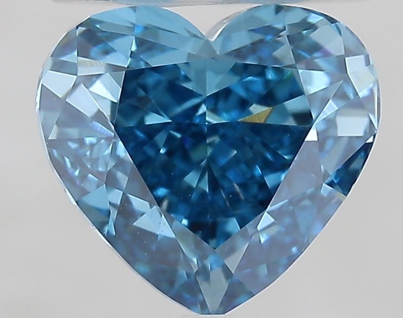 Loose Diamond - HEART 1.91ct Fancy Vivid Blue VS1: Loose Diamond - HEART 1.91ct Fancy Vivid Blue VS1 Source: This is a real non-mined Diamond that has been grown in a lab Shape: HEART Carats: 1.91 Color: Fancy Vivid Blue Certification: IGI Video: