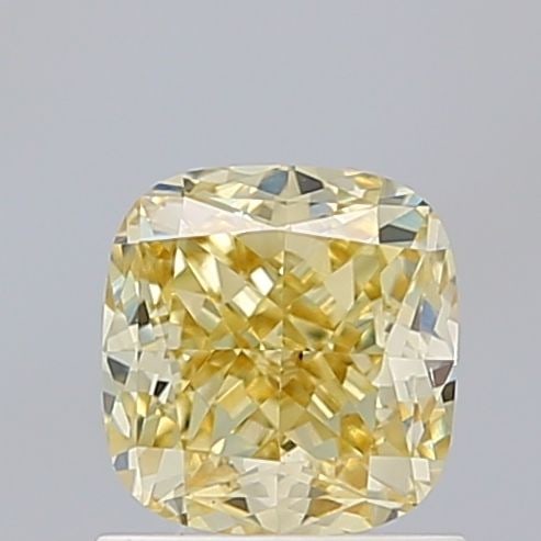 Loose Diamond - CUSHION MODIFIED 1.17ct Fancy Intense Yellow VS1: Loose Diamond - CUSHION MODIFIED 1.17ct Fancy Intense Yellow VS1 Source: This is a real non-mined Diamond that has been grown in a lab Shape: CUSHION MODIFIED Carats: 1.17 Color: Fancy Intense Yellow 