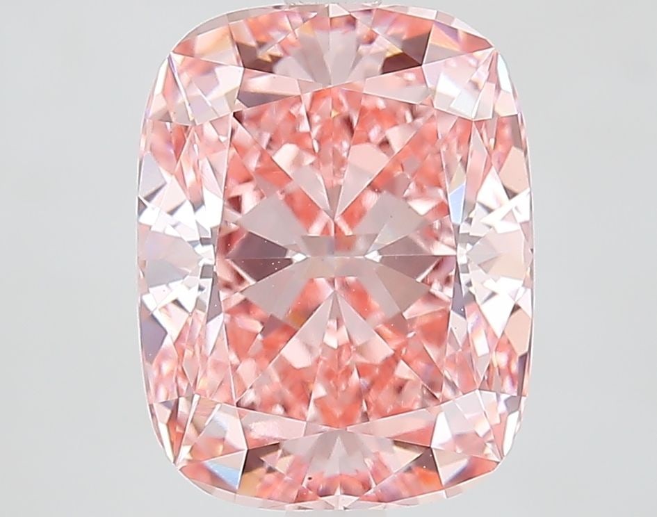 Loose Diamond - CUSHION MODIFIED 4.08ct Fancy Vivid Pink VS1: Loose Diamond - CUSHION MODIFIED 4.08ct Fancy Vivid Pink VS1 Source: This is a real non-mined Diamond that has been grown in a lab Shape: CUSHION MODIFIED Carats: 4.08 Color: Fancy Vivid Pink