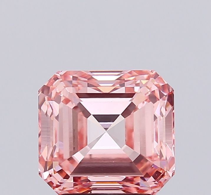 Loose Diamond - CUSHION MODIFIED 3.03ct Fancy Intense Brown Pink VS2: Loose Diamond - CUSHION MODIFIED 3.03ct Fancy Intense Brown Pink VS2 Source: This is a real non-mined Diamond that has been grown in a lab Shape: CUSHION MODIFIED Carats: 3.03 Color: Fancy Intense