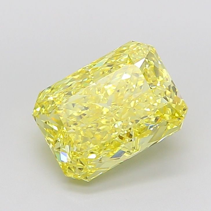Loose Diamond - RADIANT 6.01ct Fancy Vivid Yellow VS2: Loose Diamond - RADIANT 6.01ct Fancy Vivid Yellow VS2 Source: This is a real non-mined Diamond that has been grown in a lab Shape: RADIANT Carats: 6.01 Color: Fancy Vivid Yellow Certification: IGI