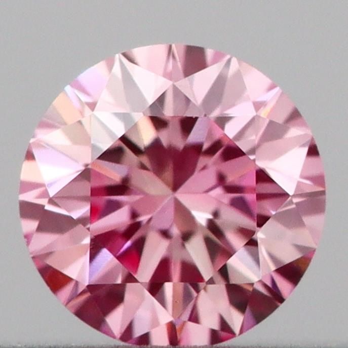 Loose Diamond - ROUND 0.17ct Fancy Intense Pink VVS2: Loose Diamond - ROUND 0.17ct Fancy Intense Pink VVS2 Source: This is a real non-mined Diamond that has been grown in a lab Shape: ROUND Carats: 0.17 Color: Fancy Intense Pink Certification: IGI Video: