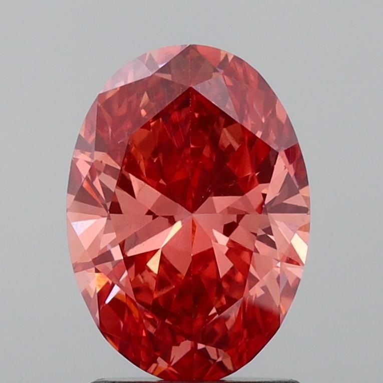 Loose Diamond - OVAL 1.59ct Fancy Vivid Brown Pink VS1: Loose Diamond - OVAL 1.59ct Fancy Vivid Brown Pink VS1 Source: This is a real non-mined Diamond that has been grown in a lab Shape: OVAL Carats: 1.59 Color: Fancy Vivid Brown Pink Certification: IGI