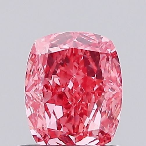 Loose Diamond - CUSHION BRILLIANT 0.61ct Fancy Intense Pink VS1: Loose Diamond - CUSHION BRILLIANT 0.61ct Fancy Intense Pink VS1 Source: This is a real non-mined Diamond that has been grown in a lab Shape: CUSHION BRILLIANT Carats: 0.61 Color: Fancy Intense Pink