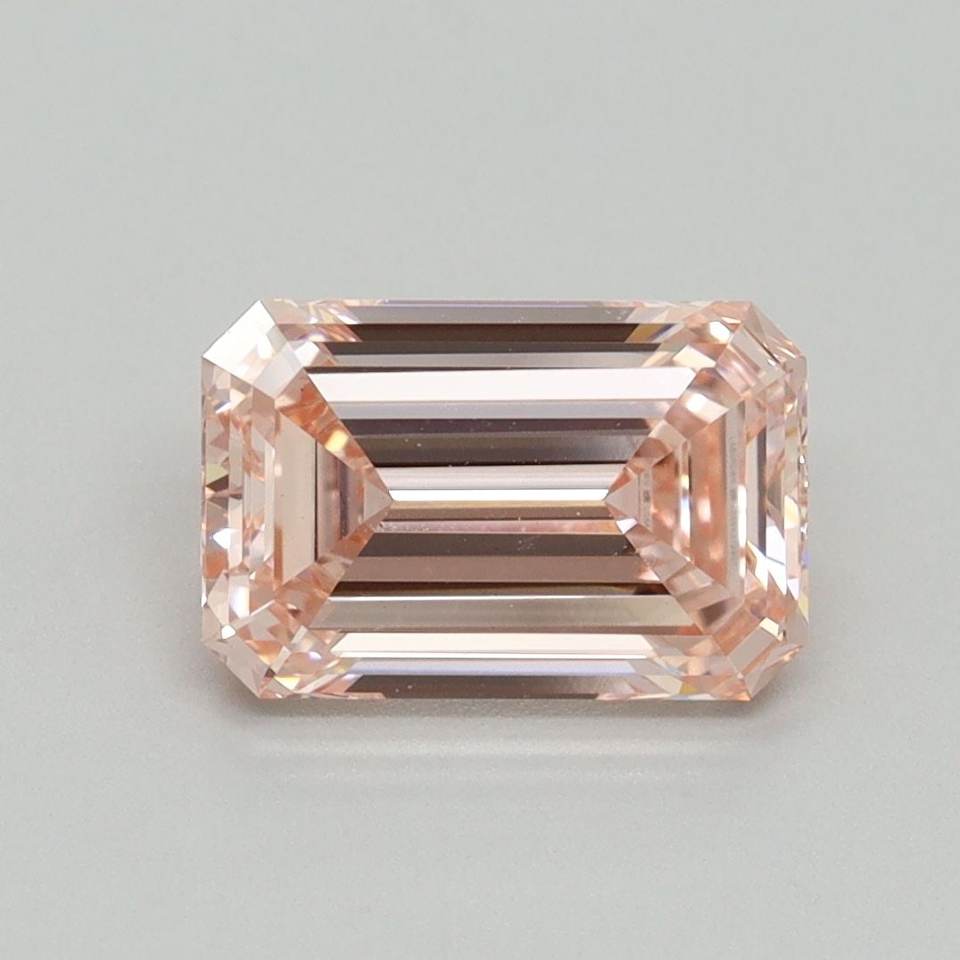 Loose Diamond - EMERALD 2.04ct Fancy Intense Pink VS1: Loose Diamond - EMERALD 2.04ct Fancy Intense Pink VS1 Source: This is a real non-mined Diamond that has been grown in a lab Shape: EMERALD Carats: 2.04 Color: Fancy Intense Pink Certification: IGI