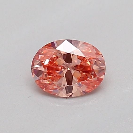 Loose Diamond - OVAL 0.16ct Fancy Vivid Pink VS1: Loose Diamond - OVAL 0.16ct Fancy Vivid Pink VS1 Source: This is a real non-mined Diamond that has been grown in a lab Shape: OVAL Carats: 0.16 Color: Fancy Vivid Pink Certification: IGI The Diamond