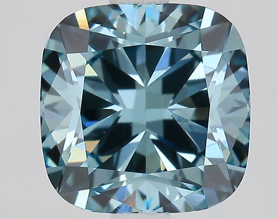 Loose Diamond - CUSHION MODIFIED 2.23ct Fancy Vivid Blue VS1 (1 of 1)