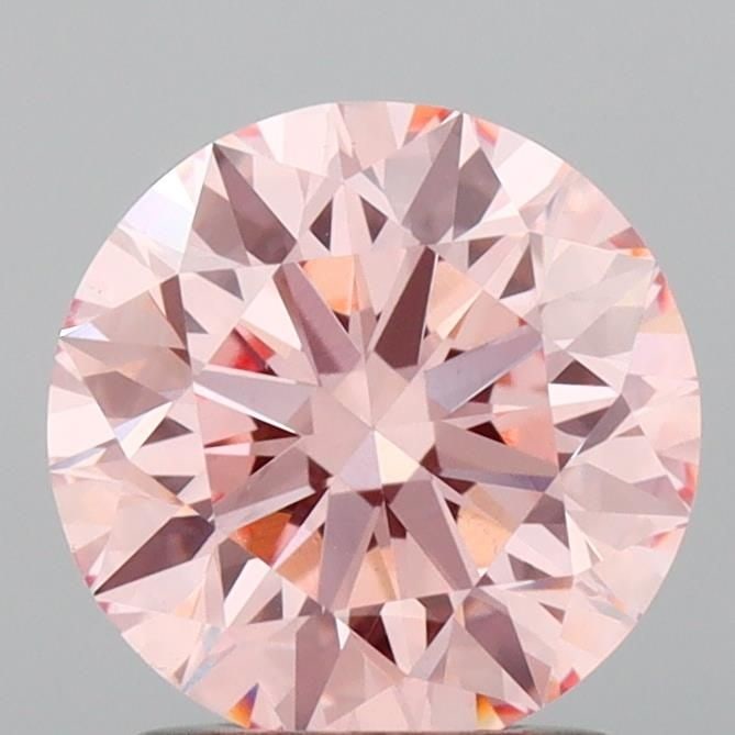 Ideal Loose Diamond - ROUND 1.52ct Fancy Intense Pink VS1 (1 of 1)