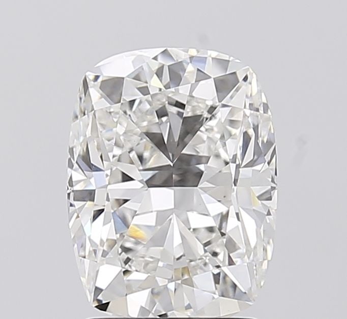 Loose Diamond - CUSHION MODIFIED 2.56ct E VVS2: Loose Diamond - CUSHION MODIFIED 2.56ct E VVS2 Source: This is a real non-mined Diamond that has been grown in a lab Shape: CUSHION MODIFIED Carats: 2.56 Color: E Clarity: VVS2 Certification: IGI