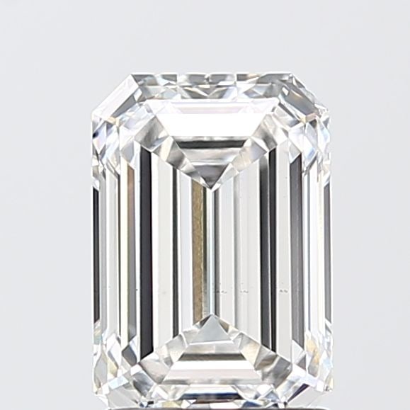 Loose Diamond - EMERALD 2.09ct F VS1: Loose Diamond - EMERALD 2.09ct F VS1 Source: This is a real non-mined Diamond that has been grown in a lab Shape: EMERALD Carats: 2.09 Color: F Clarity: VS1 Certification: IGI Video: