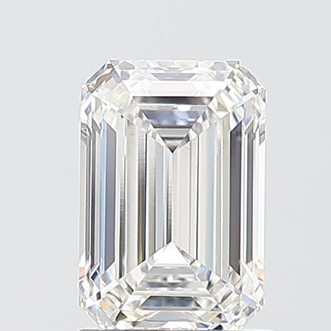 Loose Diamond - EMERALD 1.59ct F VVS2: Loose Diamond - EMERALD 1.59ct F VVS2 Source: This is a real non-mined Diamond that has been grown in a lab Shape: EMERALD Carats: 1.59 Color: F Clarity: VVS2 Certification: IGI Video: