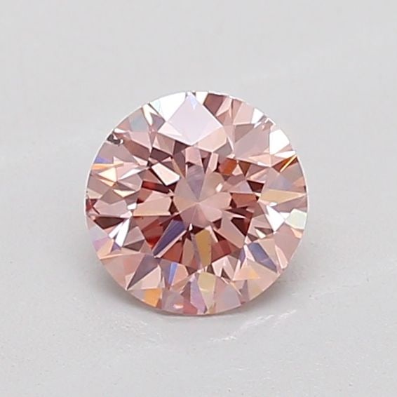 Loose Diamond - ROUND 0.57ct Fancy Vivid Pink VS2: Loose Diamond - ROUND 0.57ct Fancy Vivid Pink VS2 Source: This is a real non-mined Diamond that has been grown in a lab Shape: ROUND Carats: 0.57 Color: Fancy Vivid Pink Certification: NONE The