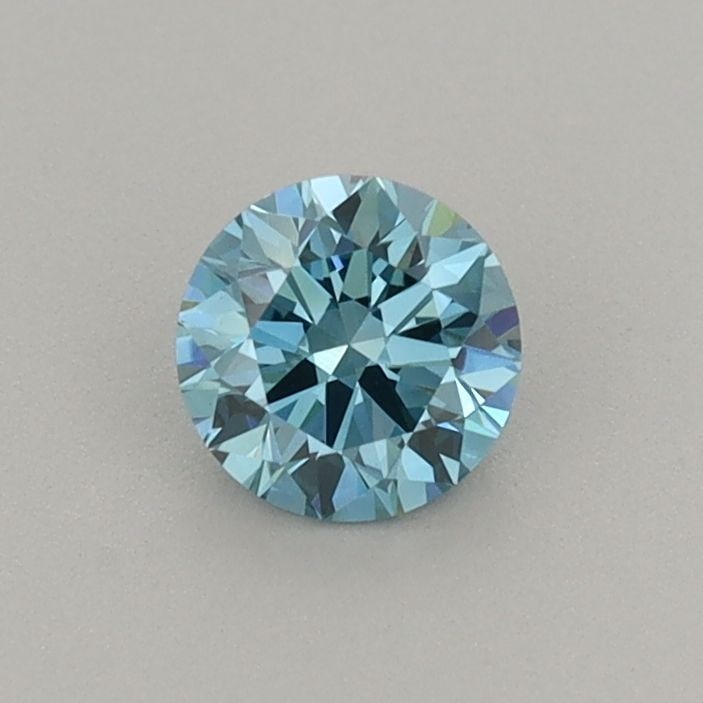 Loose Diamond - ROUND 0.4ct Fancy Vivid Blue VS1 (1 of 1)