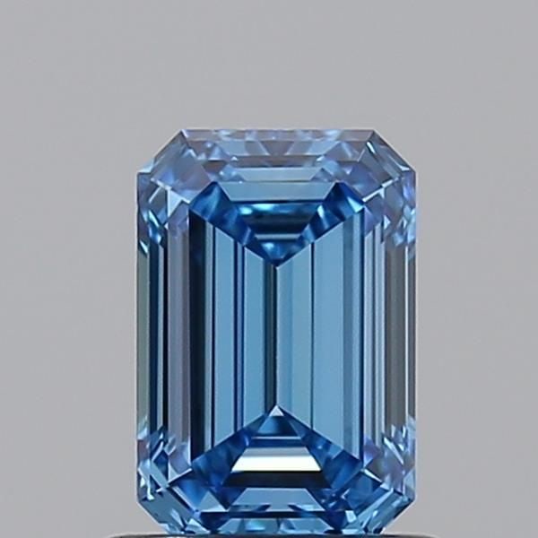 Loose Diamond - EMERALD 0.85ct Fancy Vivid Blue VVS2: Loose Diamond - EMERALD 0.85ct Fancy Vivid Blue VVS2 Source: This is a real non-mined Diamond that has been grown in a lab Shape: EMERALD Carats: 0.85 Color: Fancy Vivid Blue Certification: IGI