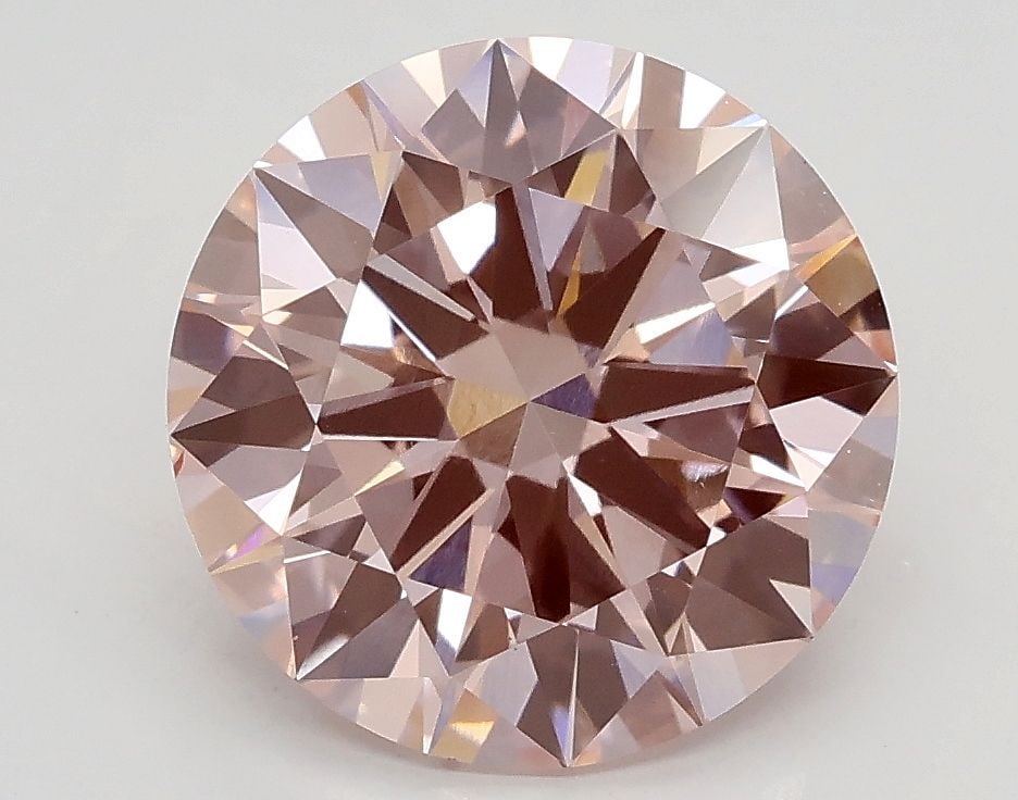 Loose Diamond - ROUND 2.76ct Fancy Intense Pink VS1: Loose Diamond - ROUND 2.76ct Fancy Intense Pink VS1 Source: This is a real non-mined Diamond that has been grown in a lab Shape: ROUND Carats: 2.76 Color: Fancy Intense Pink Certification: IGI Video: