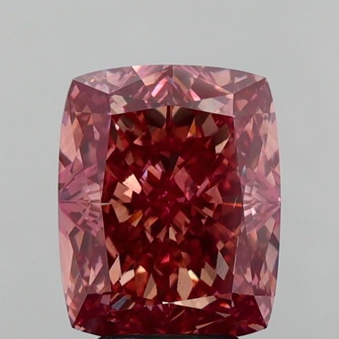 Loose Diamond - CUSHION MODIFIED 5.1ct Fancy Vivid Brown Pink VS1: Loose Diamond - CUSHION MODIFIED 5.1ct Fancy Vivid Brown Pink VS1 Source: This is a real non-mined Diamond that has been grown in a lab Shape: CUSHION MODIFIED Carats: 5.1 Color: Fancy Vivid Brown Pin