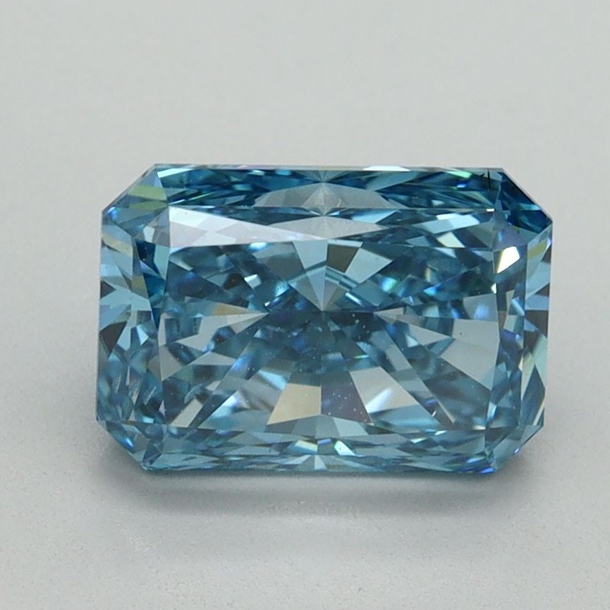 Loose Diamond - RADIANT 2.0ct Fancy Vivid Blue SI1: Loose Diamond - RADIANT 2.0ct Fancy Vivid Blue SI1 Source: This is a real non-mined Diamond that has been grown in a lab Shape: RADIANT Carats: 2.0 Color: Fancy Vivid Blue Certification: IGI Video: