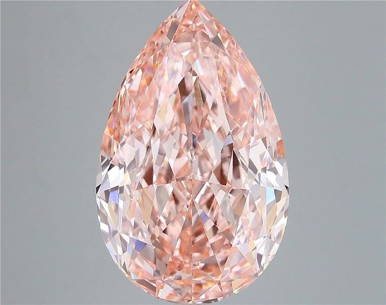 Loose Diamond - PEAR 10.05ct Fancy Vivid Pink VS1: Loose Diamond - PEAR 10.05ct Fancy Vivid Pink VS1 Source: This is a real non-mined Diamond that has been grown in a lab Shape: PEAR Carats: 10.05 Color: Fancy Vivid Pink Certification: IGI Video: