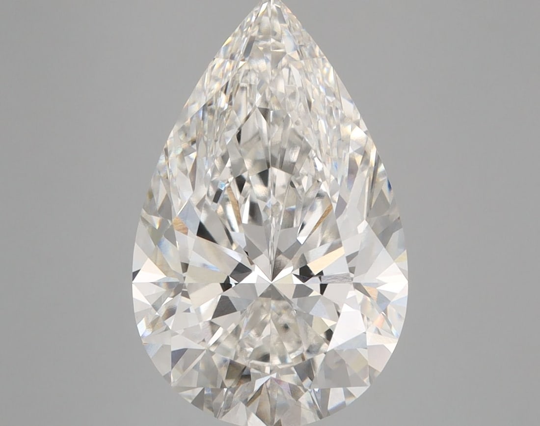 Loose Diamond - PEAR 5.2ct F VVS2: Loose Diamond - PEAR 5.2ct F VVS2 Source: This is a real non-mined Diamond that has been grown in a lab Shape: PEAR Carats: 5.2 Color: F Clarity: VVS2 Certification: IGI Video: