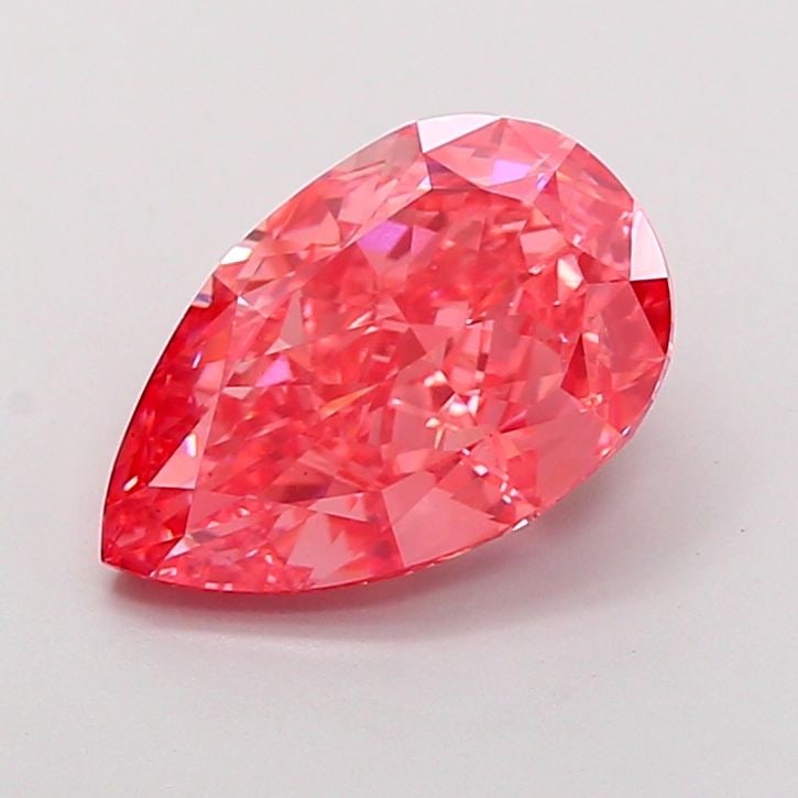 Loose Diamond - PEAR 4.13ct Fancy Vivid Pink VS1: Loose Diamond - PEAR 4.13ct Fancy Vivid Pink VS1 Source: This is a real non-mined Diamond that has been grown in a lab Shape: PEAR Carats: 4.13 Color: Fancy Vivid Pink Certification: IGI Video: