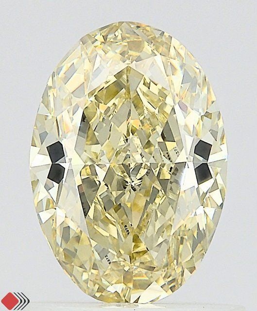Loose Diamond - OVAL 1.09ct Fancy Light Yellow VS1: Loose Diamond - OVAL 1.09ct Fancy Light Yellow VS1 Source: This is a real non-mined Diamond that has been grown in a lab Shape: OVAL Carats: 1.09 Color: Fancy Light Yellow Certification: IGI Video: