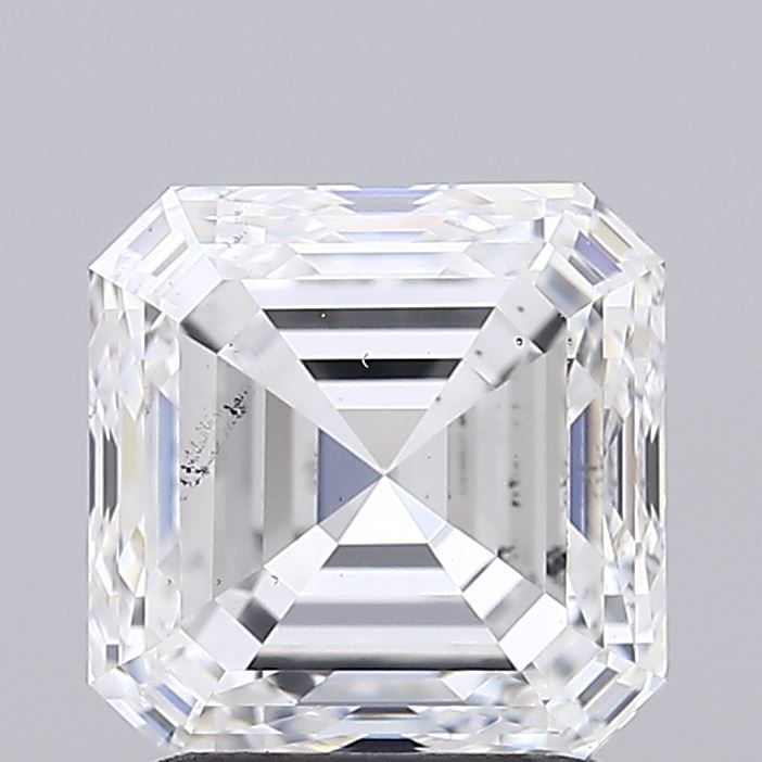 Loose Diamond - ASSCHER 2.02ct D SI1: Loose Diamond - ASSCHER 2.02ct D SI1 Source: This is a real non-mined Diamond that has been grown in a lab Shape: ASSCHER Carats: 2.02 Color: D Clarity: SI1 Certification: IGI Video: Video Link The