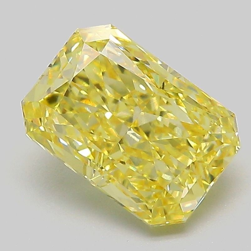 Loose Diamond - RADIANT 2.43ct Fancy Vivid Yellow VS1 (1 of 1)