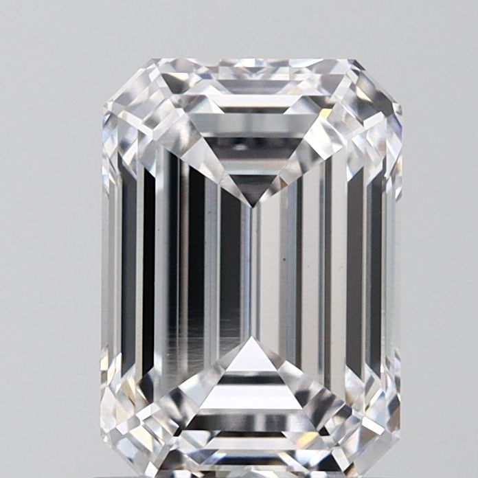 Loose Diamond - EMERALD 1.57ct D VVS2: Loose Diamond - EMERALD 1.57ct D VVS2 Source: This is a real non-mined Diamond that has been grown in a lab Shape: EMERALD Carats: 1.57 Color: D Clarity: VVS2 Certification: IGI Video: