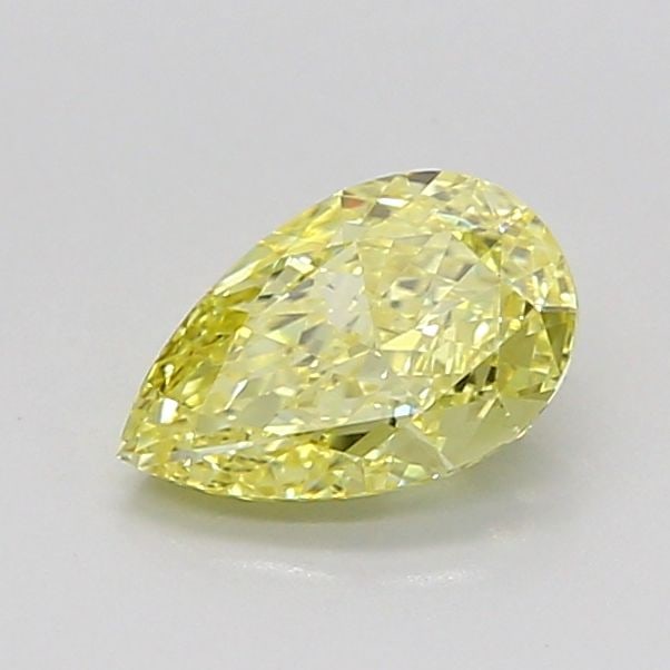 Loose Diamond - PEAR 0.76ct Fancy Yellow VS1: Loose Diamond - PEAR 0.76ct Fancy Yellow VS1 Source: This is a real non-mined Diamond that has been grown in a lab Shape: PEAR Carats: 0.76 Color: Fancy Yellow Certification: IGI Video: Video Link