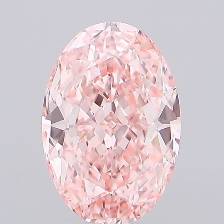 Loose Diamond - OVAL 2.07ct Fancy Vivid Pink VS1: Loose Diamond - OVAL 2.07ct Fancy Vivid Pink VS1 Source: This is a real non-mined Diamond that has been grown in a lab Shape: OVAL Carats: 2.07 Color: Fancy Vivid Pink Certification: IGI Video: